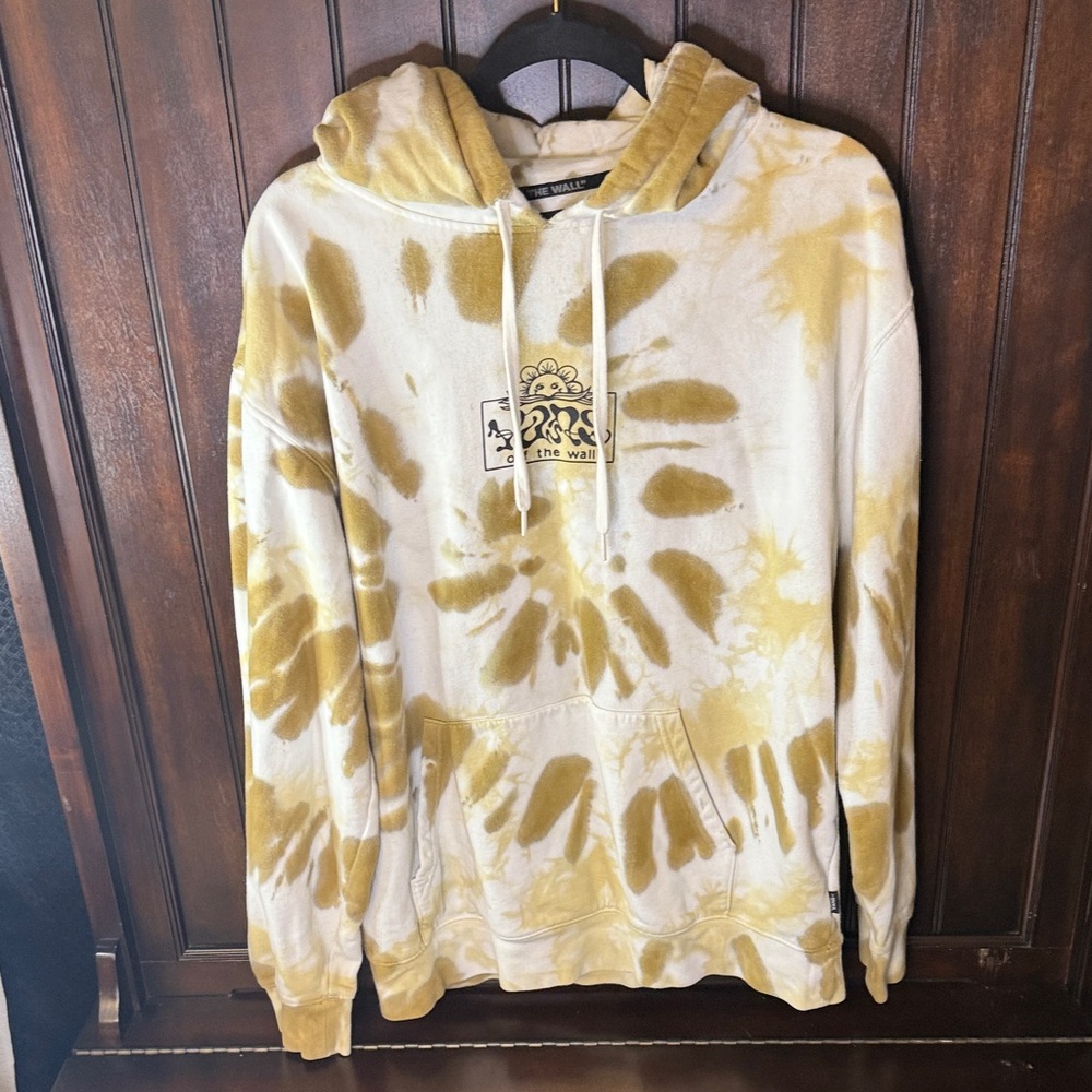 Vans Yellow Tie-Dye Hoodie